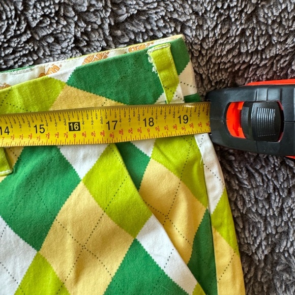 LOUDMOUTH Men’s Argyle Golf Shorts - Picture 7 of 16